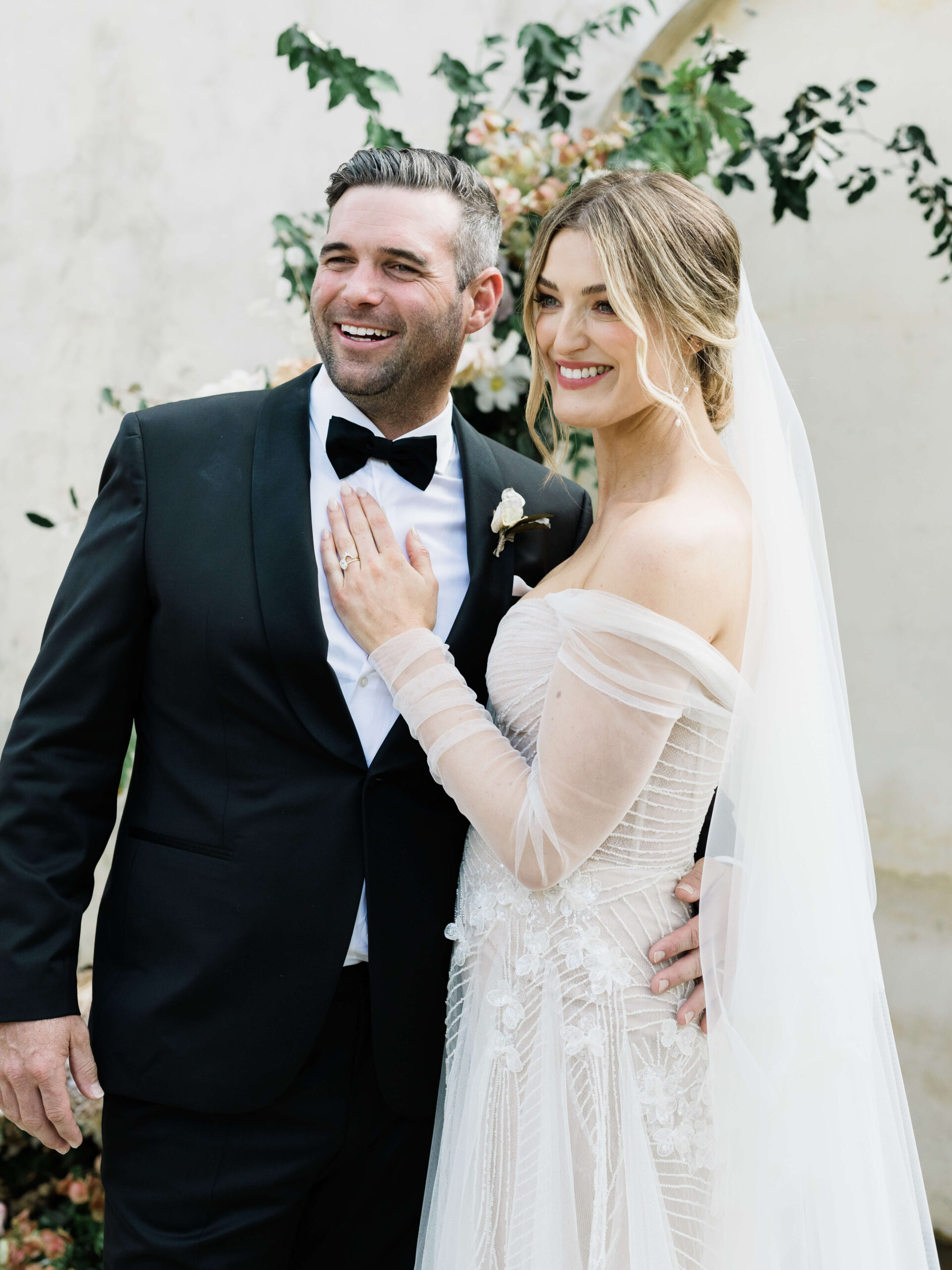 Romantic wedding at Deux Belettes in Byron Bay