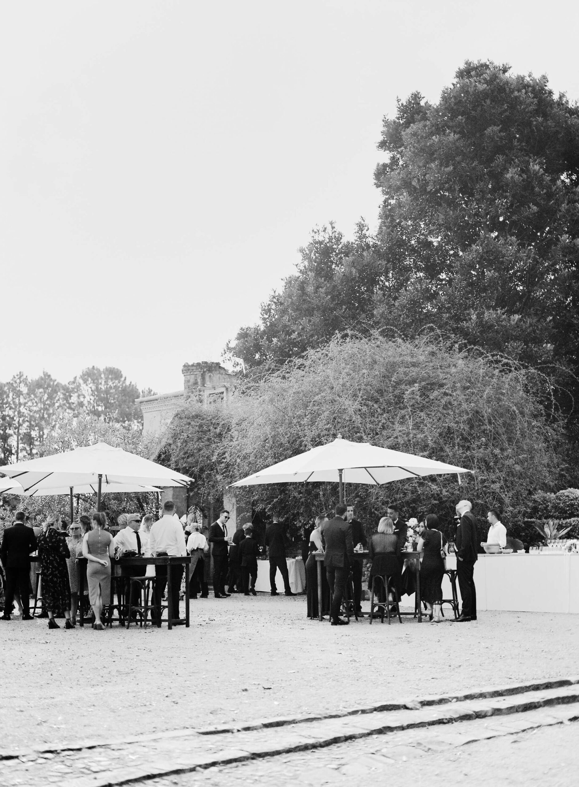 Castle type wedding in Byron Bay