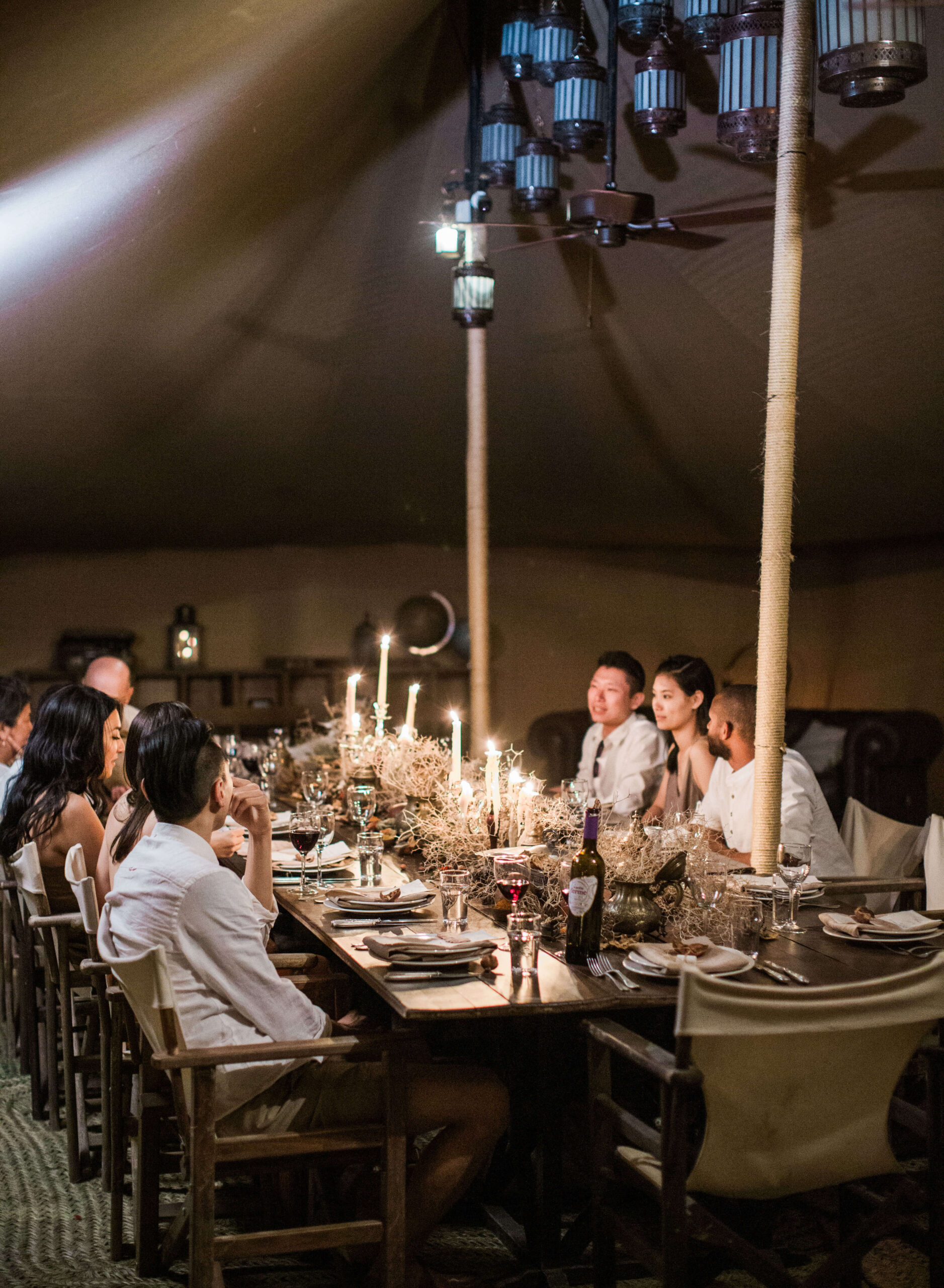 intimate desert wedding in Morocco