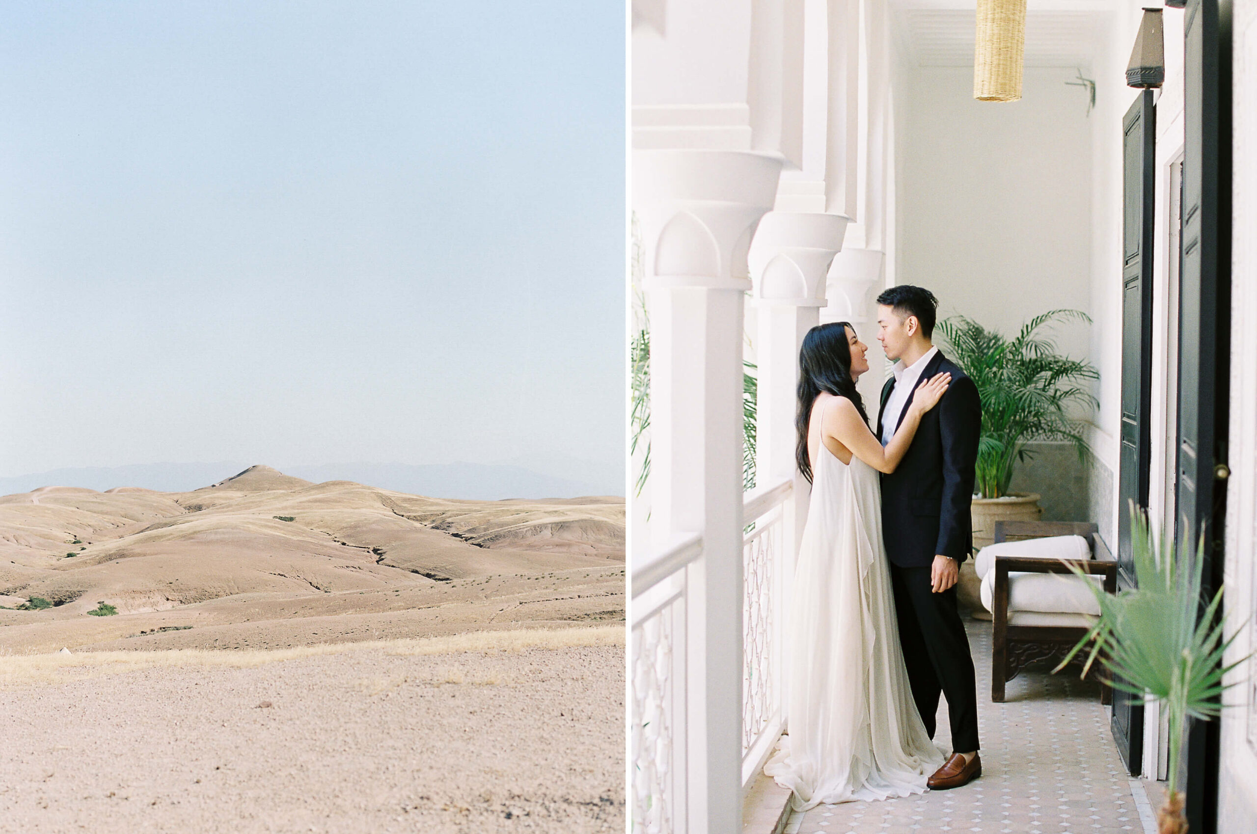 intimate desert wedding in Morocco