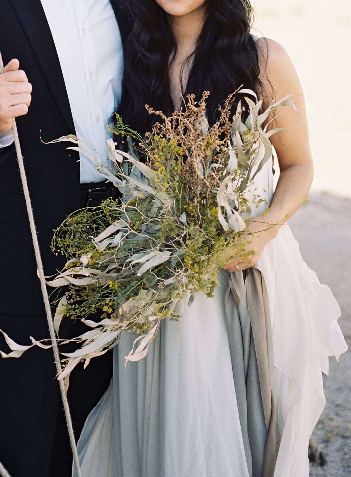 minimalistic intimate desert wedding in Morocco