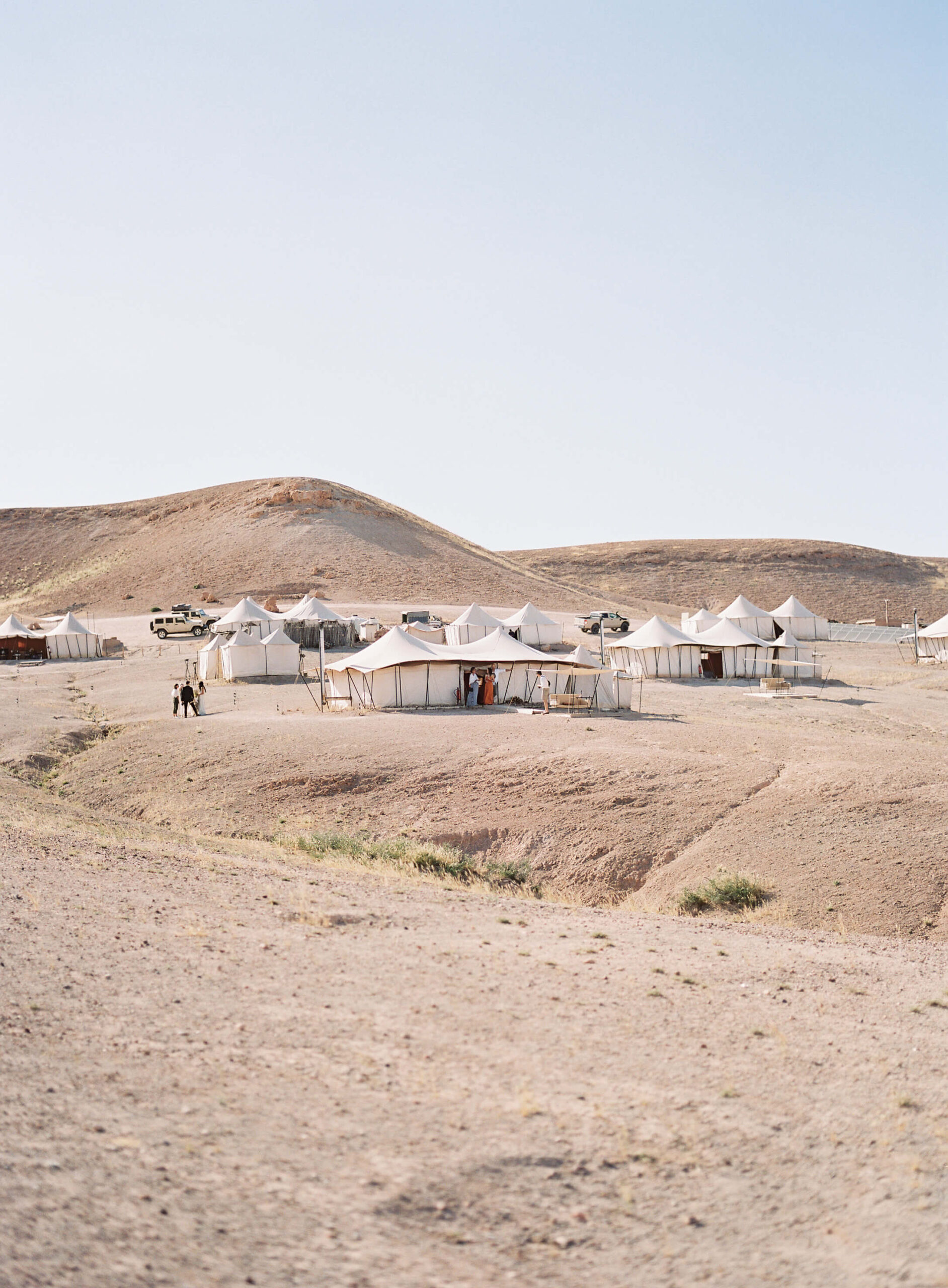 intimate desert wedding in Morocco