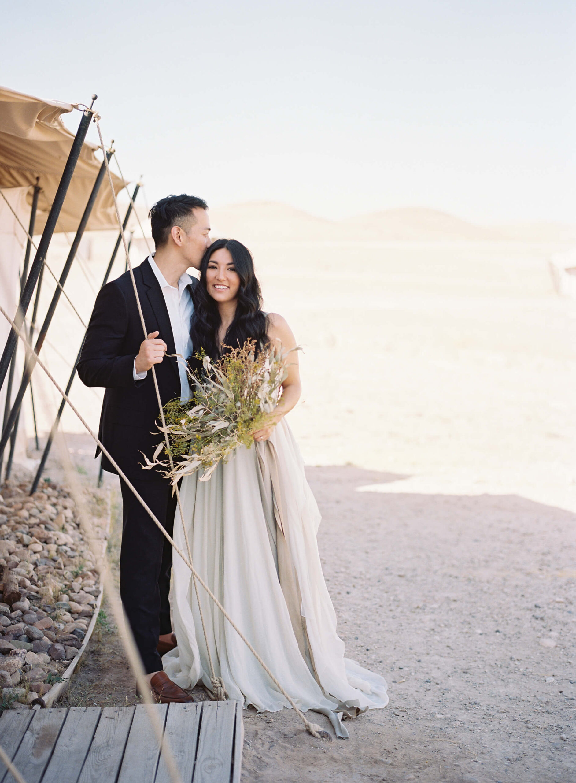 intimate desert wedding in Morocco