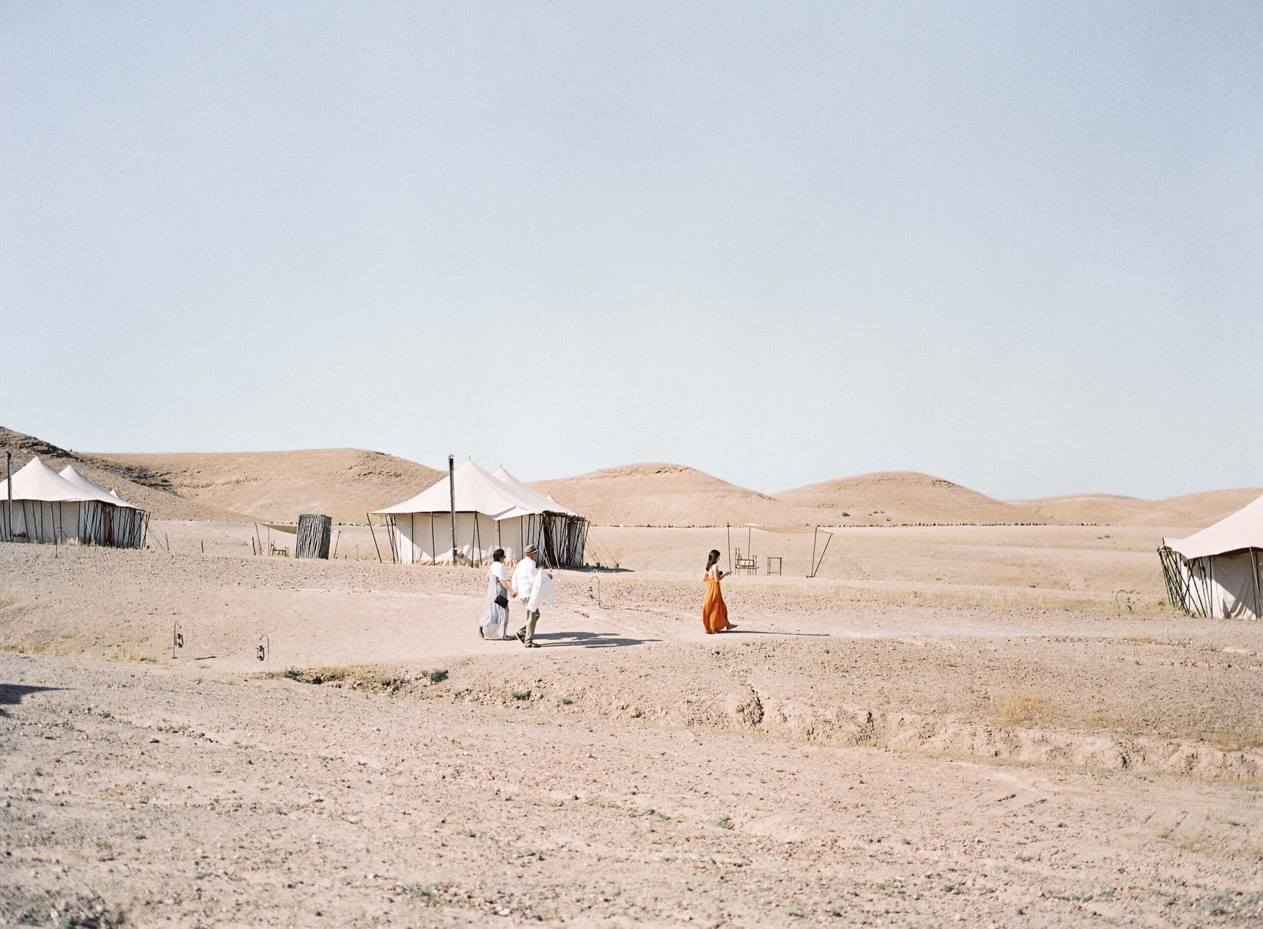 intimate desert wedding in Morocco