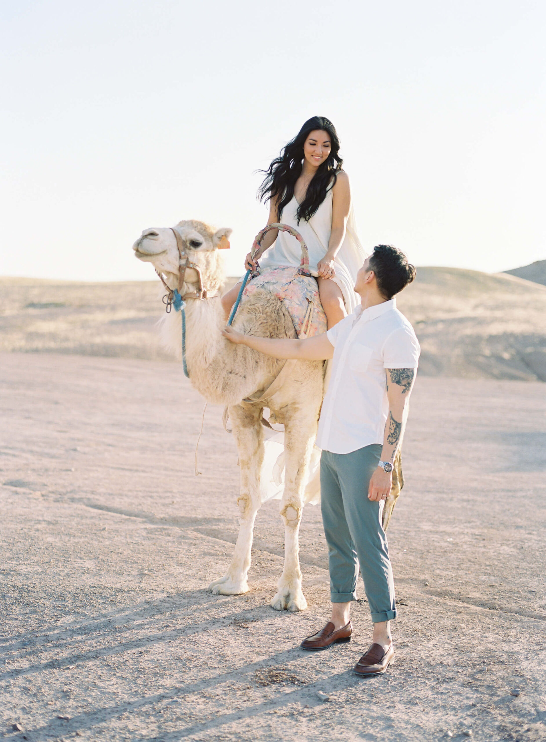 intimate desert wedding in Morocco