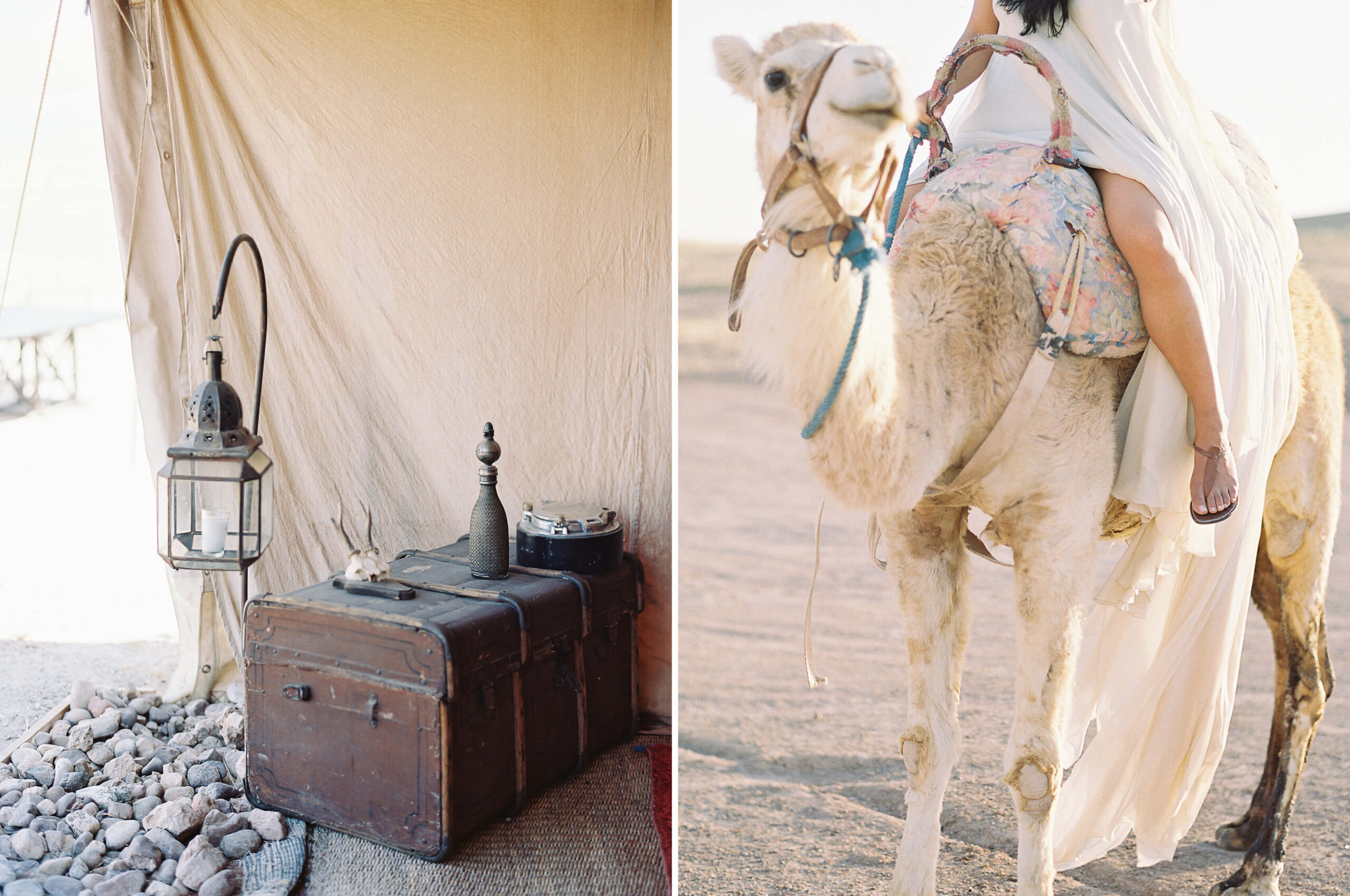 intimate desert wedding in Morocco