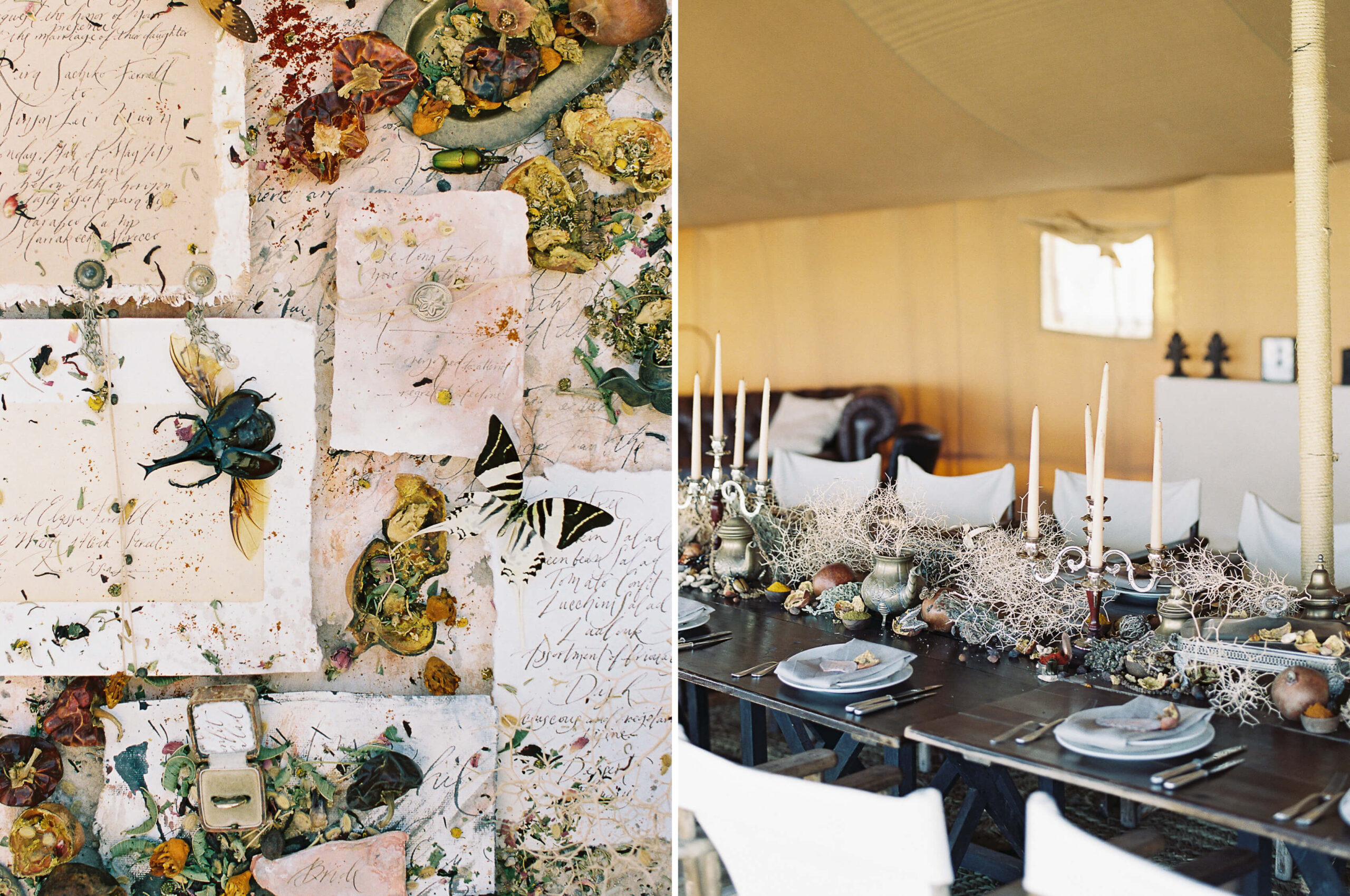 intimate desert wedding in Morocco