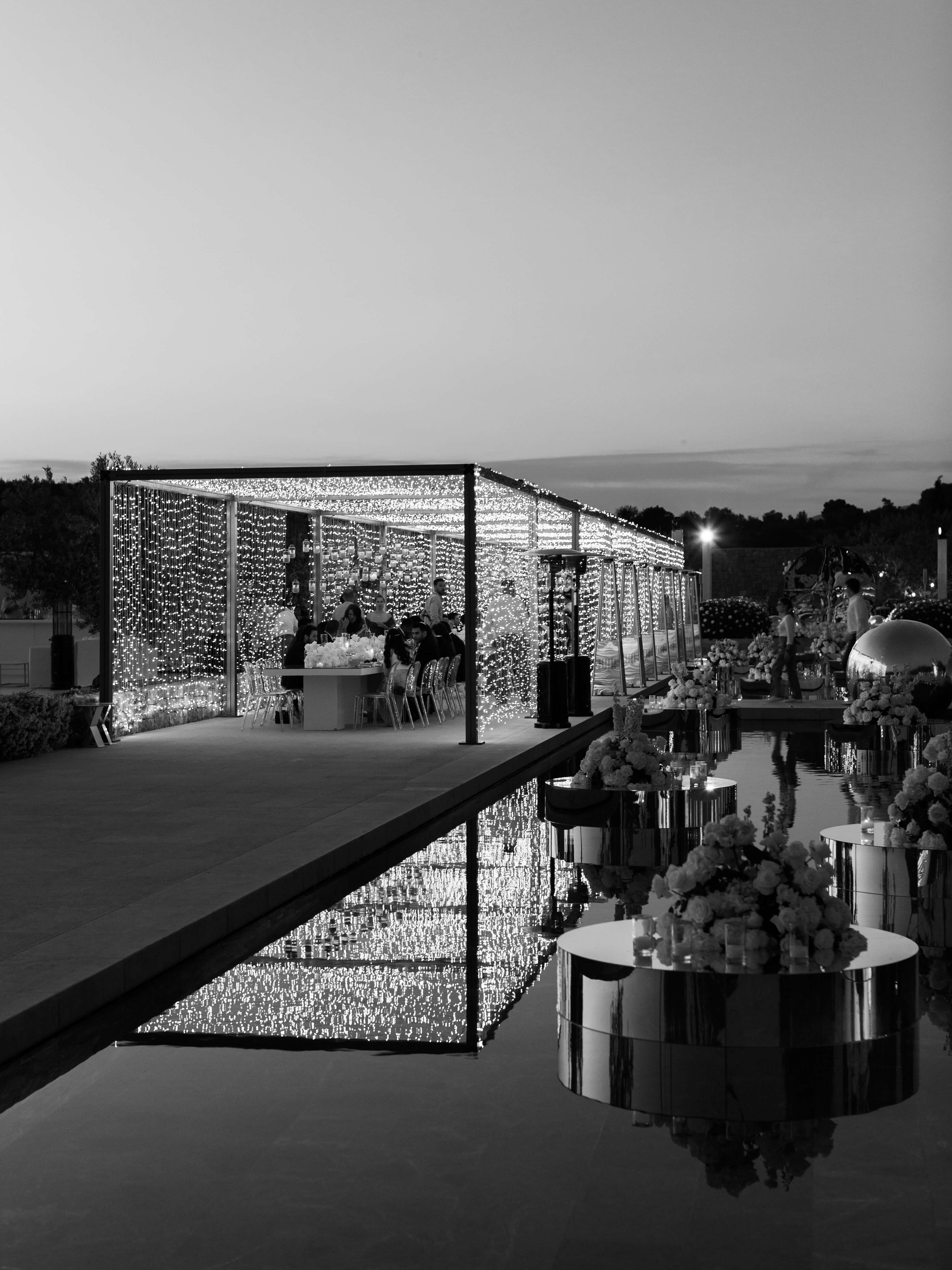 Luxurious White Wedding at Amanzoe