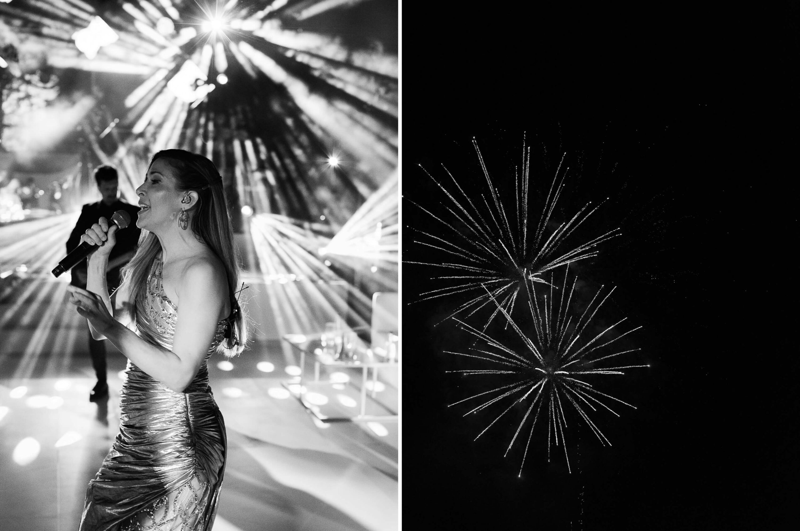 Inspiration Live Music performance for this luxury wedding at Amanzoe