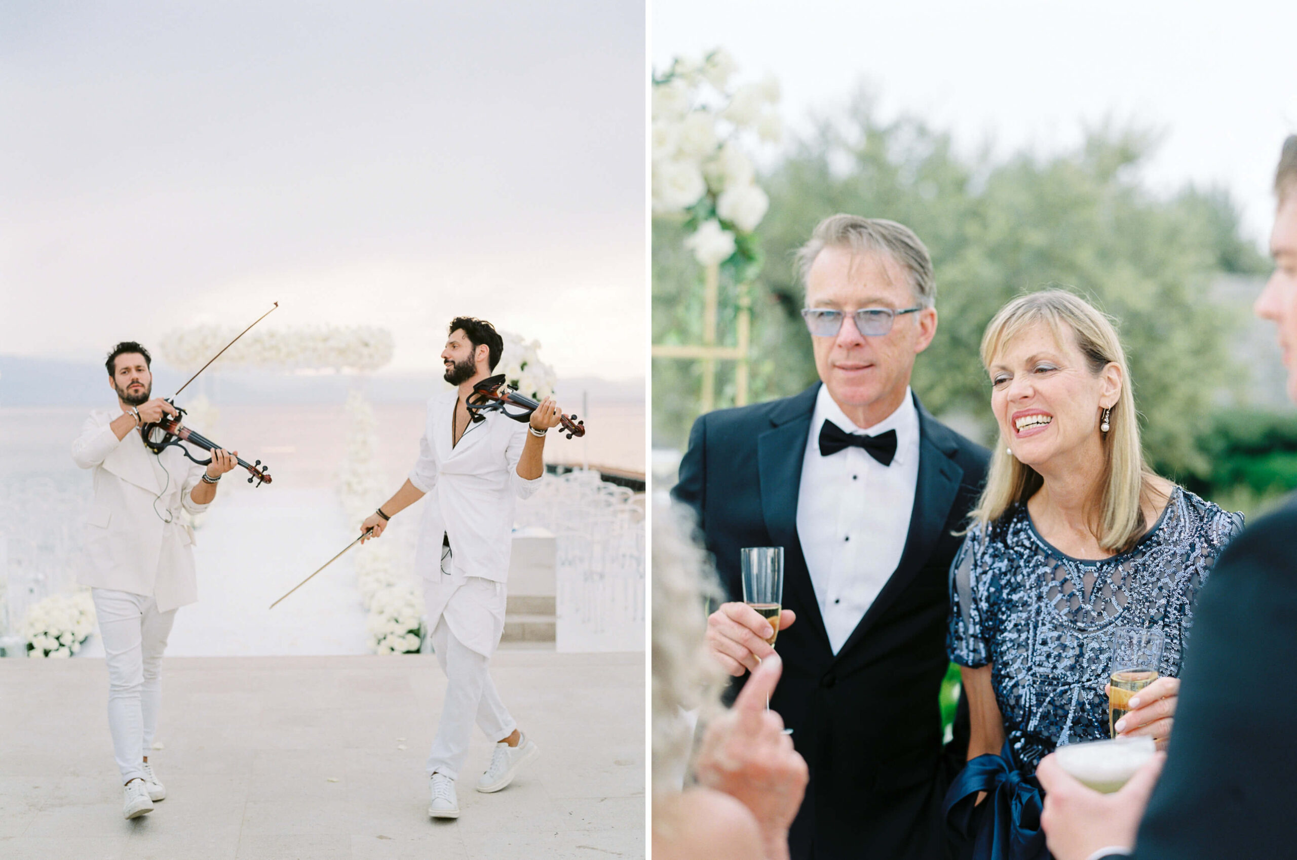 Luxurious White Wedding at Amanzoe