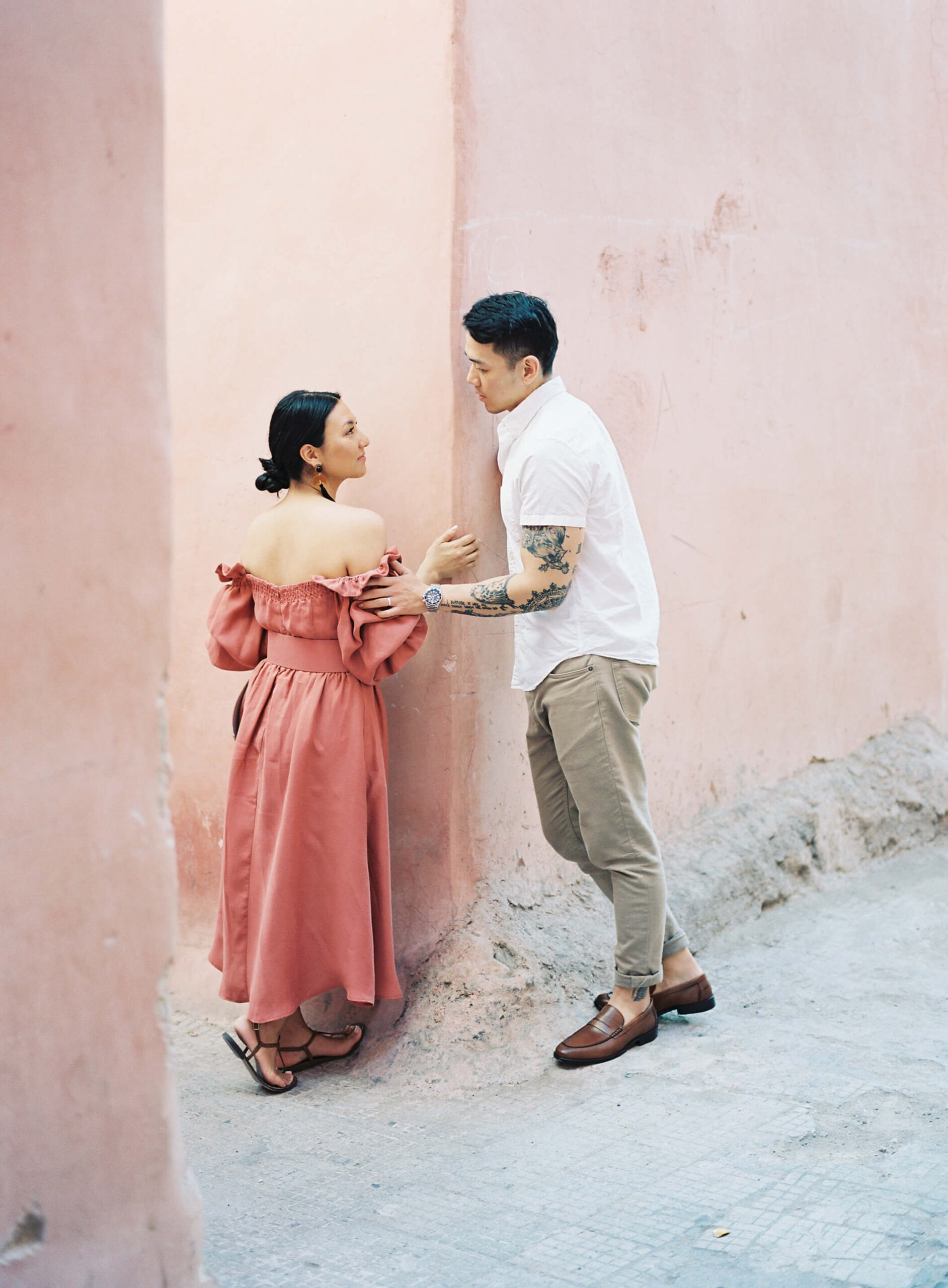 Marrakesh pre wedding session