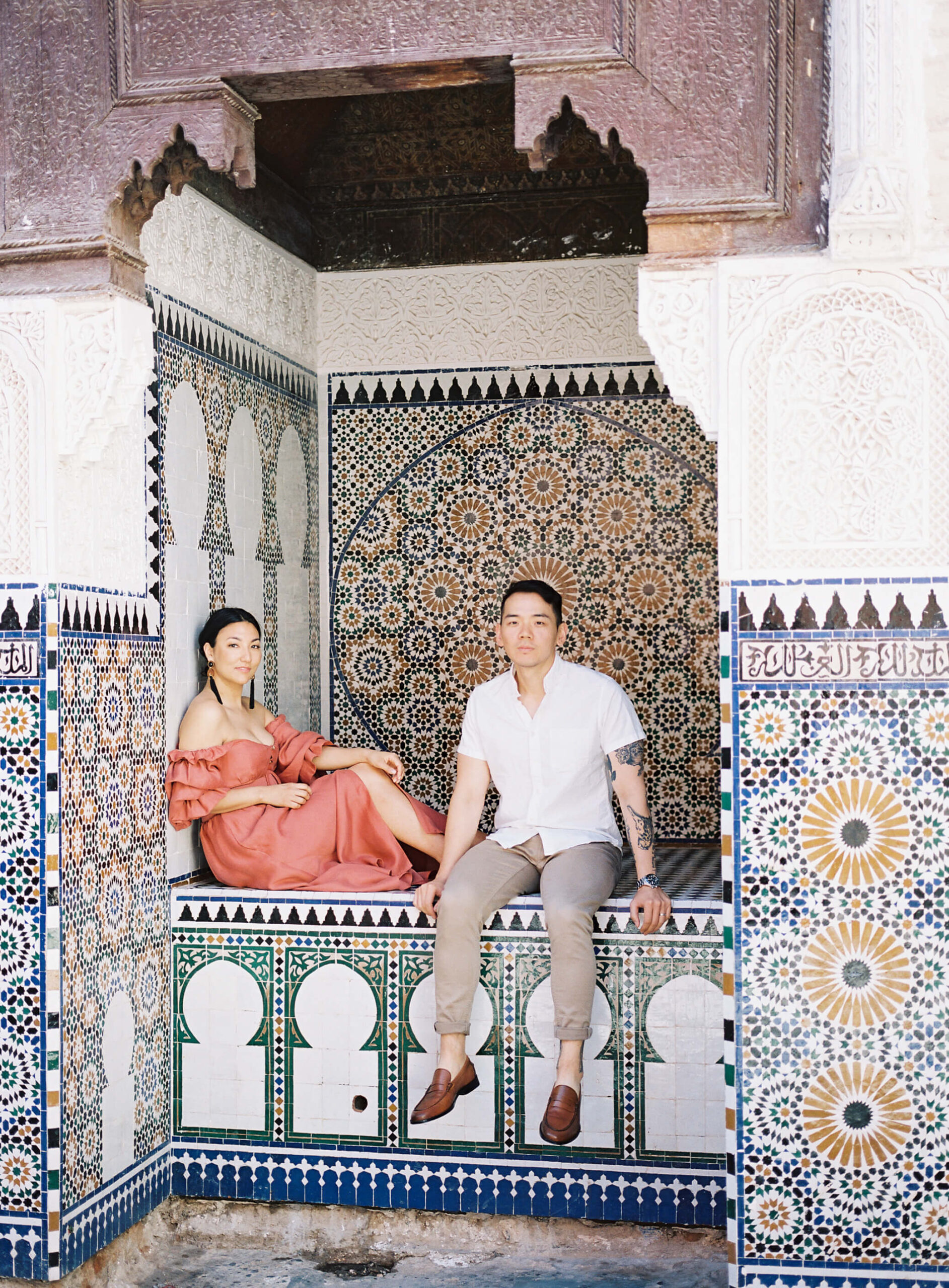 Marrakesh pre wedding session