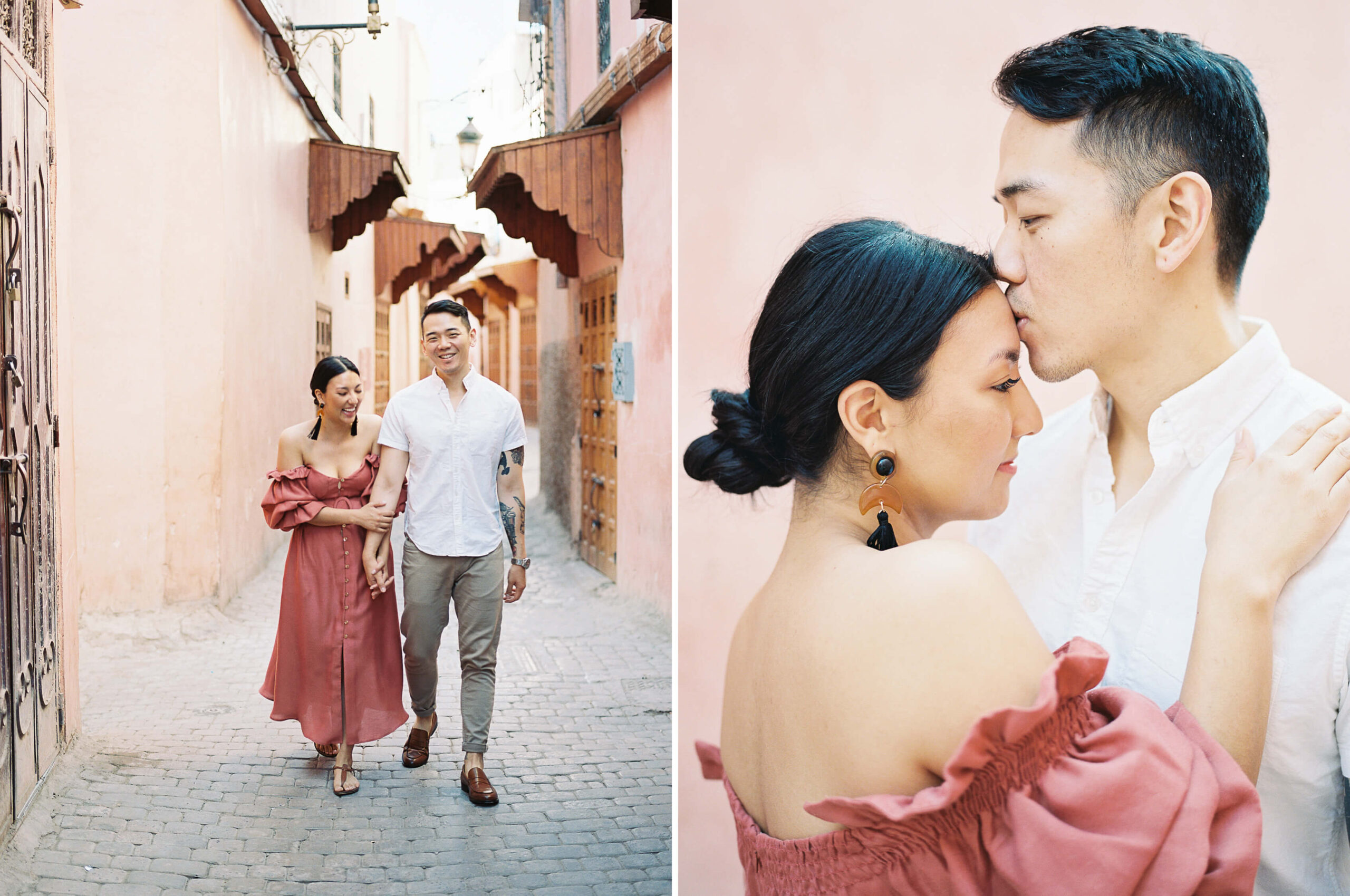 Marrakesh pre wedding session